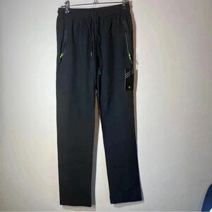 TBY travels together with you outdoor sports men's black pants light size Large